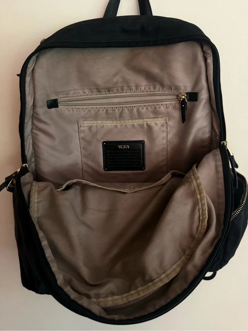 Tumi Black Travel Backpack - Sleek Everyday Carry